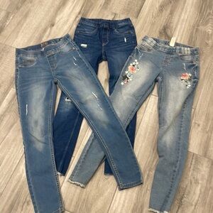 Justice jeggings HS size 12
